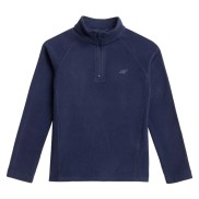 4F JBIDP001 Girls Fleece Thermal Underwear, Navy Blue