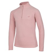 4F JBIDP001 Girls Fleece Thermal Underwear, Pink