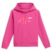 4F JBLD002 Sweatshirt Girls, Dark Pink