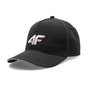 4F JCAD005 Girl's Cap, Deep Black