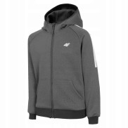 4F JPLM002A Boys Fleece Jacket, Grey