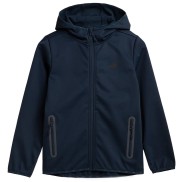 4F JSFM001 Boy's Softshell Jacket, Navy Blue
