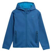 4F JSFM001 Softshell Boy's Jacket, Denim