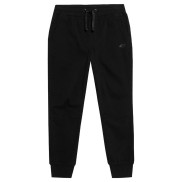 4F JSPMC001 Boys Casual Joggers, Black