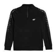 4F JTSML005 Boys Sweatshirt, Black