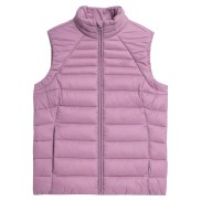 4F KUDP001 Women's Quilted Down Vest, Light Violet