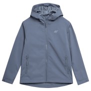 4F M091 Boys Windproof Softshell Jacket, Denim