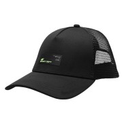 4F M123 Men's Snapback Cap, Deep Black