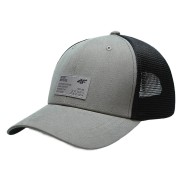 4F M130 Men's Snapback Cap, Olive/Khaki