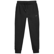 4F M131 Boys Joggers Sweatpants, Deep Black