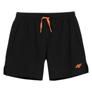 4F M152 Boy's Training Shorts, Black