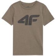 4F M293 Boys T-Shirt With Print, Beige