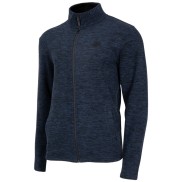 4F Men's Fleece, Blue Melange | Vīriešu Flīsa Jaka