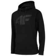 4F Men's Hoodie BLM002, Black | Vīriešu Džemperis