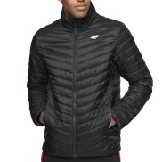 4F Men's Insulated Jacket KUMP002A, Black