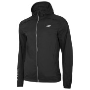 4F Men's Running Jacket, Deep Black