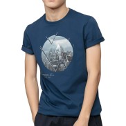4F Men's T-Shirt TSM023, Denim