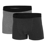 4F Men's Underwear 2 Pack, Light/Dark Grey