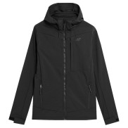 4F SFM003 Men's Jacket, Black | Vīriešu Softshell Jaka
