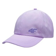 4F Snapback Girls Cap, Light Violet