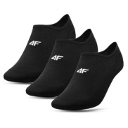 4F SOM005 3Pairs Men's Socks, Black