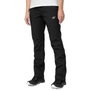 4F SPDT001 Women's Softshell Trekking Trousers, Black