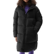 4F TDJAF268 Girls Quilted Down Coat, Black