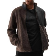 4F TFLEM116 Men's Sherpa Fleece, Brown