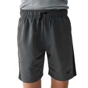 4F TFSHM485 Boy's Training Shorts, Black