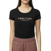 4F TSD033 Women's T-shirt, Black