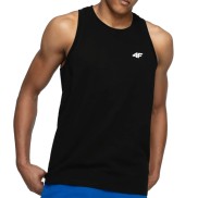 4F TSM002 Men's Sleeevless Top, Deep Black