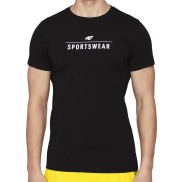 4F TSM005 Men's T-Shirt, Black