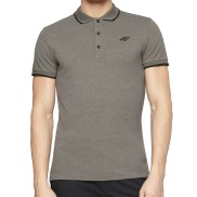 4F TSM009 Men's Polo Shirt, Grey