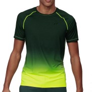 4F TSMF014 Men's Training T-shirt, Green/Neon