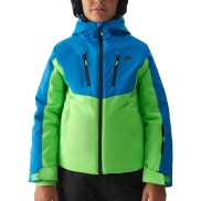 4F TTJAM300 Boys Ski Jacket, Turquoise