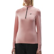 4F UBRUF043 Women's Brushed LS Top, Light Pink