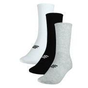 4F USOCU353 Socks, Black/Grey/White