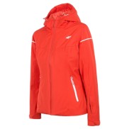4F Women's Ski Jacket KUDN070, Red