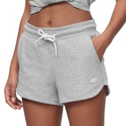 4F Women's Sweat Shorts SKDD015, Grey