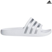 adidas Adilette Aqua Kid's Slides, white