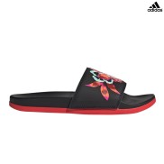 adidas Adilette Comfort Women's Slides, Black/Red