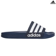 adidas Adilette Men's Shower Slides, Collegiate Navy/Cloud White
