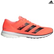 adidas Adizero Adios 5 Shoes, Coral/Black/White | Vīriešu Skriešanas Apavi