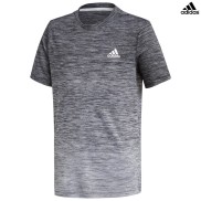 adidas Aeroready Gradient Kids T-shirt, Black/White