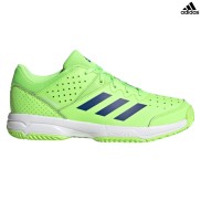 adidas Court Stabil Kids Shoes, Green/Royal Blue