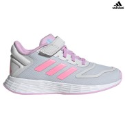 adidas Duramo 10 EL Kids Shoes, Grey/Pink/Lilac