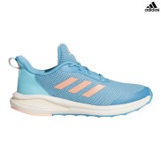 adidas FortaRun K Kids Shoes, Hazy Blue/Glow Pink
