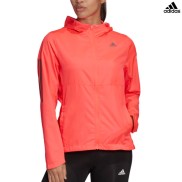 adidas Own the Run Hooded Wind Women's Jacket, Pink