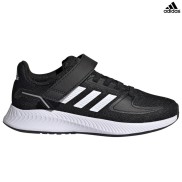 adidas Runfalcon 2.0 C Kids Shoes, Black/White/Metallic