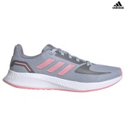 adidas Runfalcon 2.0 K Kids Shoes, Halo Silver/Super Pop